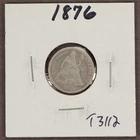 1876 10c Seated Liberty Silver Dime - Value Coin - SKU-T3112