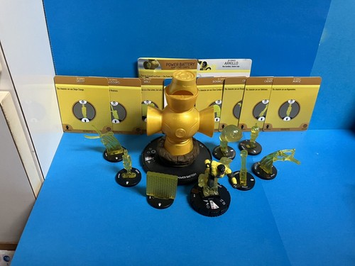 Heroclix War of Light Sinestro Corps Power Battery w/7 constructs ring LE