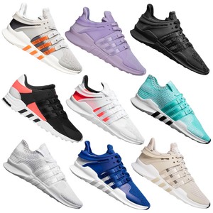adidas originals damen eqt support adv sneakers schwarz