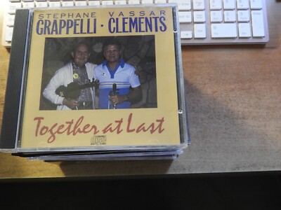 STEPHANE GRAPPELLI + VASSAR CLEMENTS TOGETHER AT LAST (CD)