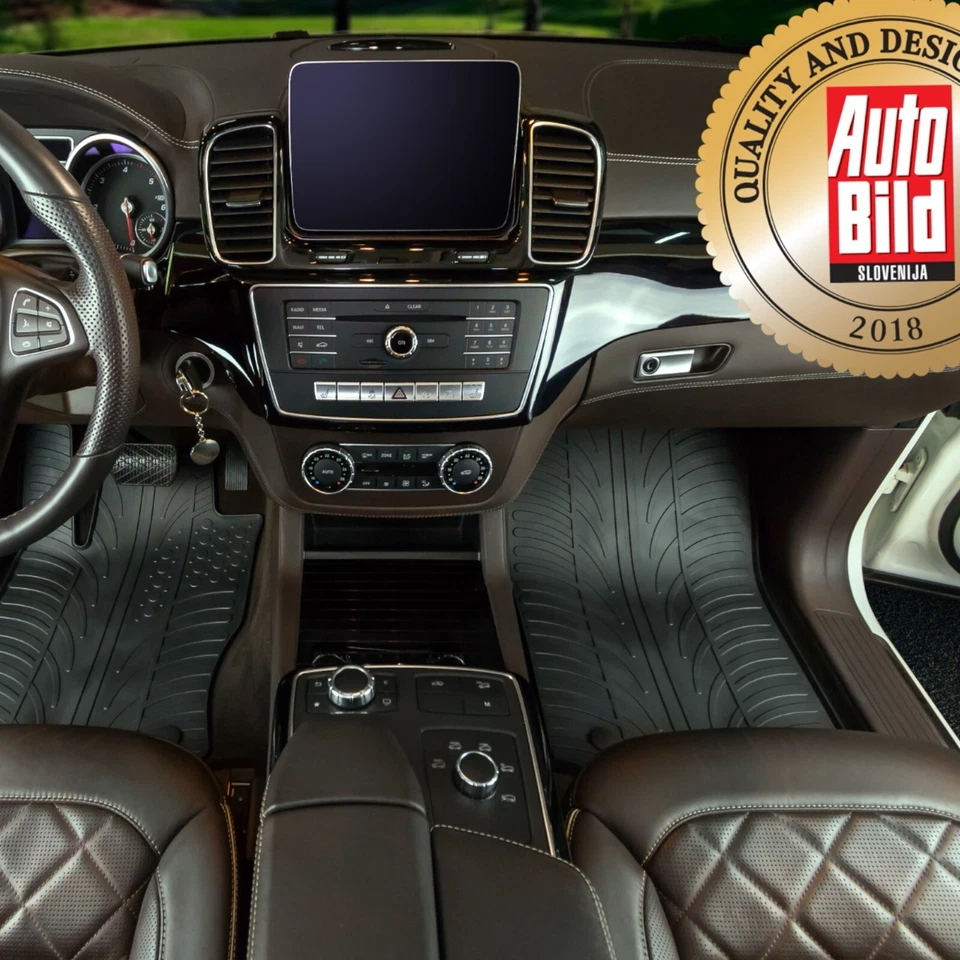 Резиновые автомобильные напольные коврики для Renault Clio MK2 всепогодные высокопрочные автомобильные вкладыши - Изображение 2 из 4