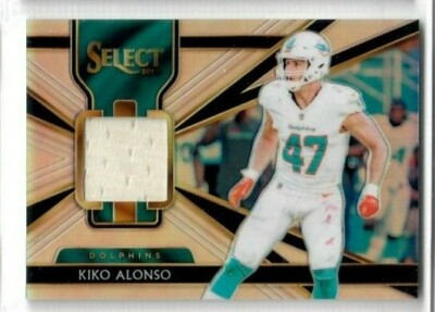 KIKO ALONSO 2018 Panini Select RELIC JERSEY #159/199 MIAMI