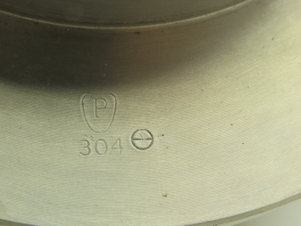 Visor de cilindro en línea de flujo sanitario 4" tubo 304 SS enchufe deslizante Foto 2 de 4