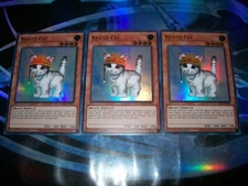 3x Rescue Cat 1st Edition Ultra Rare RA02-EN001 Yu-Gi-Oh!