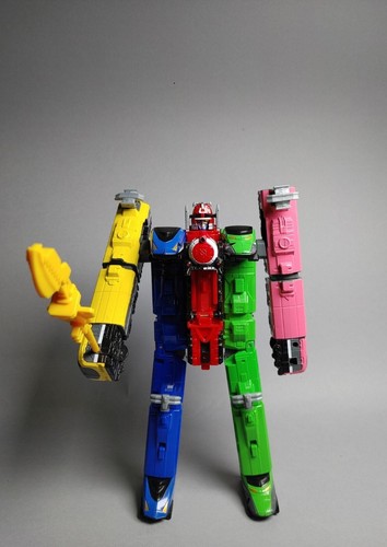 Power Rangers ToQger Sentai DX ToQoh ToQ-OH Ressha Train Megazord Bandai ๐บ๐ธ - Picture 7 of 21