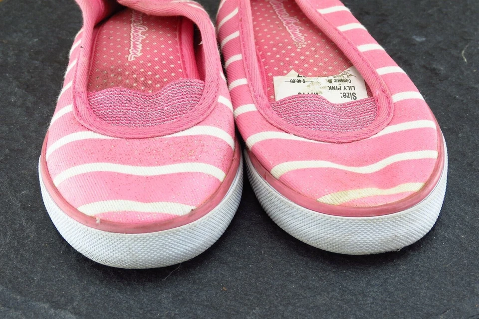 Tela plana rosa mediana Hanna Andersson para niñas pequeñas 11 Foto 2 de 4