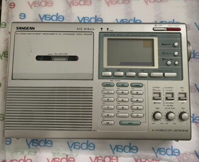 VTG, Sangean ats-818acs Fm/mw/lw/short wave radio cassette player