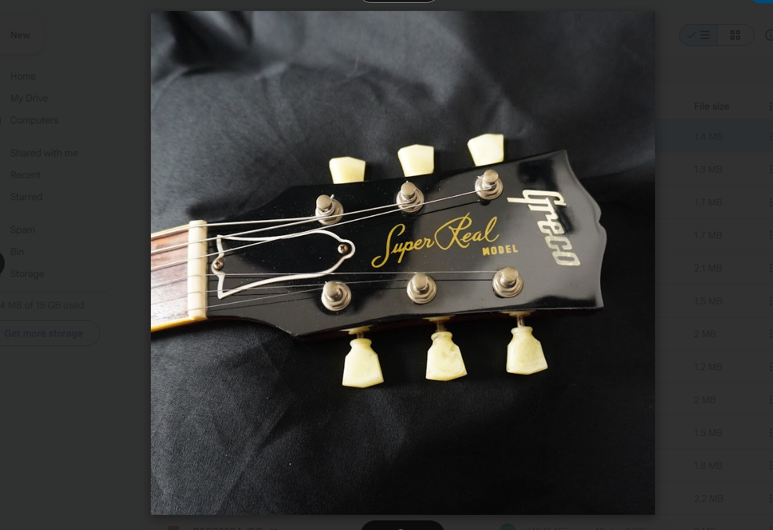 GRECO EGF 1200 フルオリジナル GRECO EGF 1200 フルオリジナル ヴィンテージ］Greco / 1980年製