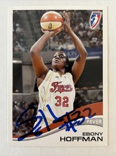 Ebony Hoffman Autographed 2007 WNBA Rittenhouse #42 In Person P122