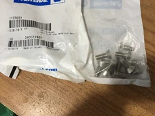 (20) 3/8"-16 x 1" ASTM F879 Hex Drive Grade 18-8 Stainless Steel Flat Socket Cap