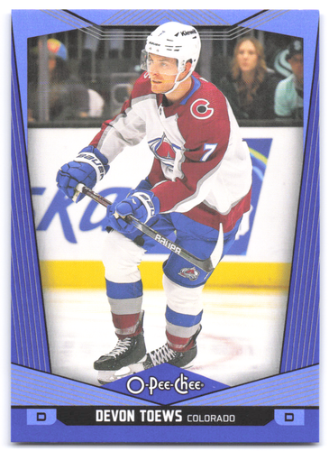 2024-25 Upper Deck O-Pee-Chee Blue Devon Toews