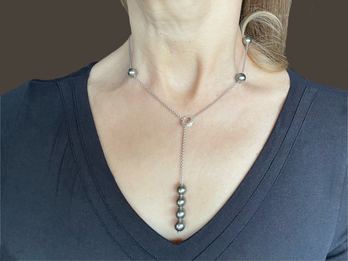 The most stunning pearl necklace--infinite looks! Mikimoto