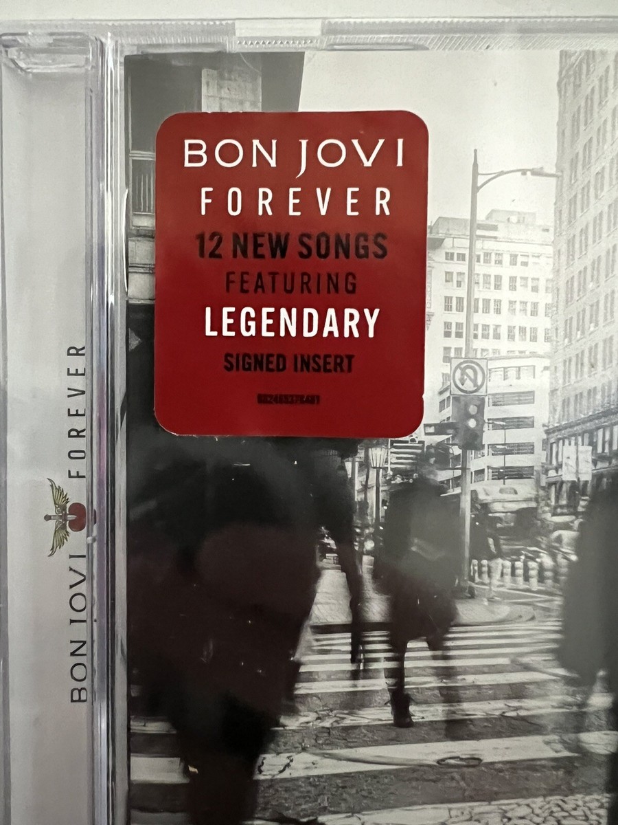 BON JOVI ボン ジョヴィ サイン CD FOREVER 限定盤 BON JOVI ボン ジョヴィ サイン CD FOREVER 限定盤 NEW BON JOVI