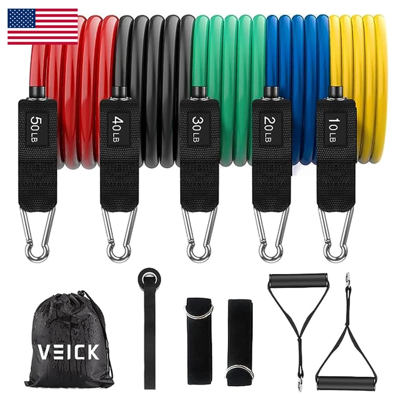 Veick Resistance Bands Exercise Bands Workout Bands Resistance Bands For