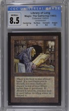 LIBRARY OF LENG Collectors Ed U CGC 8.5 MTG [Nostalgium]