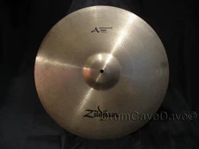 21" ZILDJIAN A series ARMAND RIDE CYMBAL, NO LONGER MADE, GOOD COND, DEMO VIDEO!