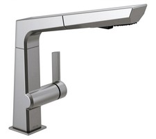 Delta Pivotal 4193-DST Kitchen Faucet - Silver