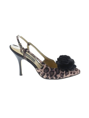 NWT Beverly Feldman Women Brown Heels US 8