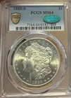 1885-S PCGS & CAC MS64 Morgan Silver Dollar