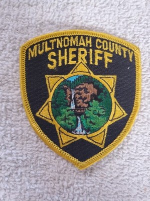 Obsolete Multnomah County Sheriff's Office (MCSO), Oregon.
