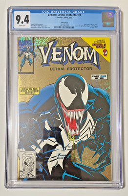 Venom Lethal Protector #1 CGC 9.4 Gold Edition Marvel Comics February 1993