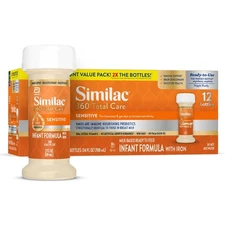 Similac 360 Total Care Sensitive Infant Formula for Fussiness & Gas Due to Lacto
