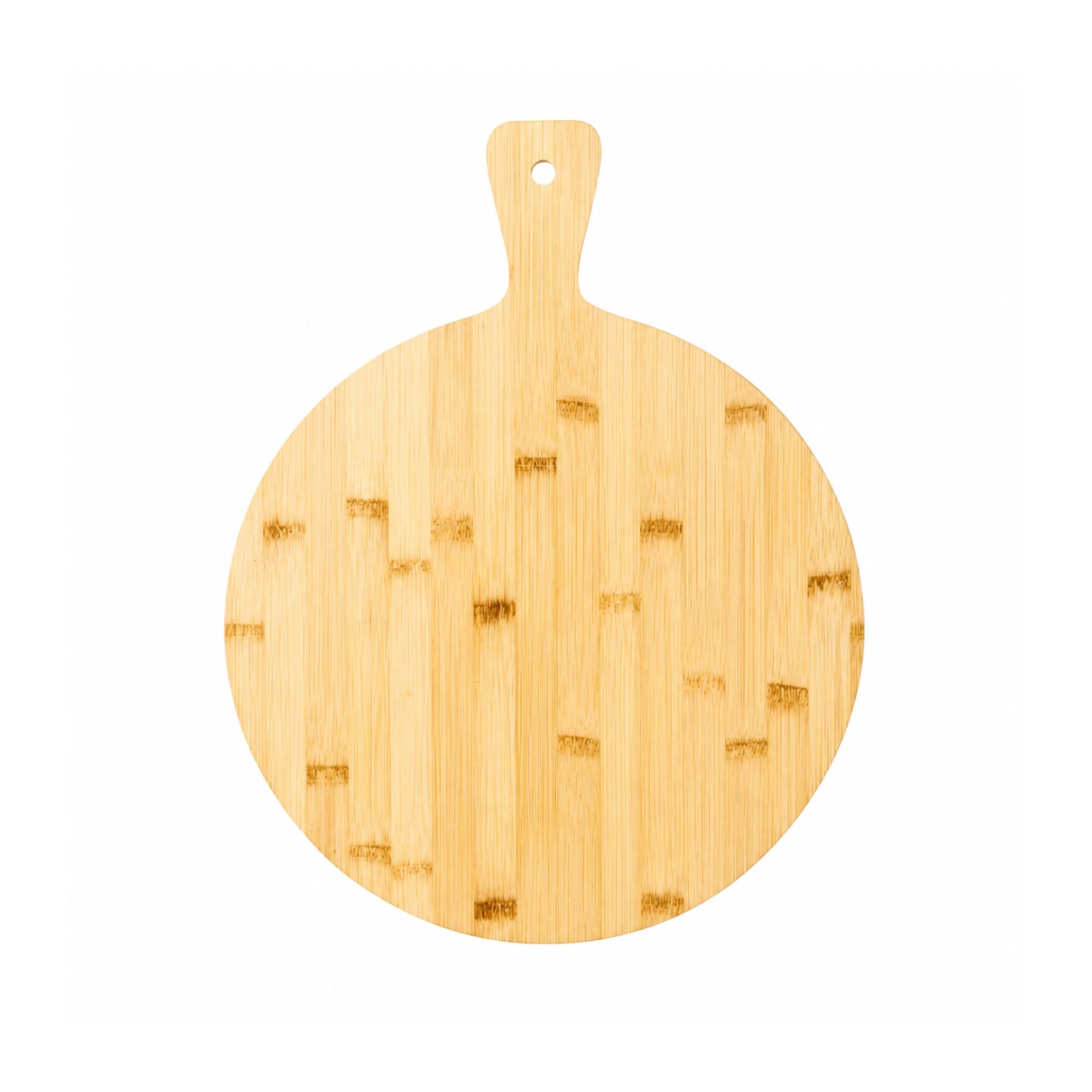 Round Bamboo Pizza Board Wooden Serving Tray Cutting Chopping Board Oven 35cm