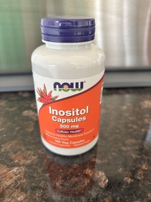 NOW Foods Inositol 100 Capsules 500mg