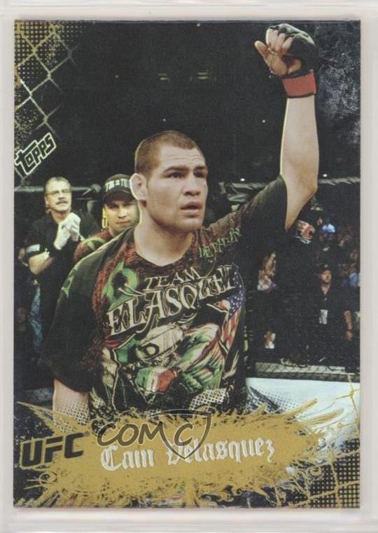 2010 Topps UFC Main Event Gold Cain Velasquez #67 15fy