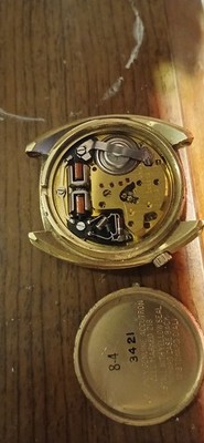 Vintage Bulova Accutron Tuning Fork 2182 Up/Down Day Date Men's Wristwatch