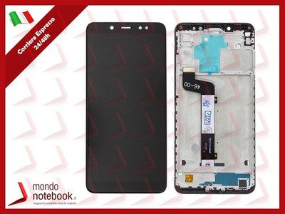 Display + Frame LCD Für Xiaomi Redmi Note 5 M1803E7SG Touch Screen Glas Schwarz