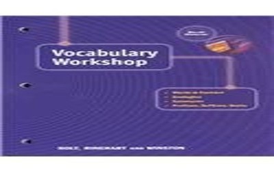 Vocabulary Workshop: Sixth Cou - GOOD