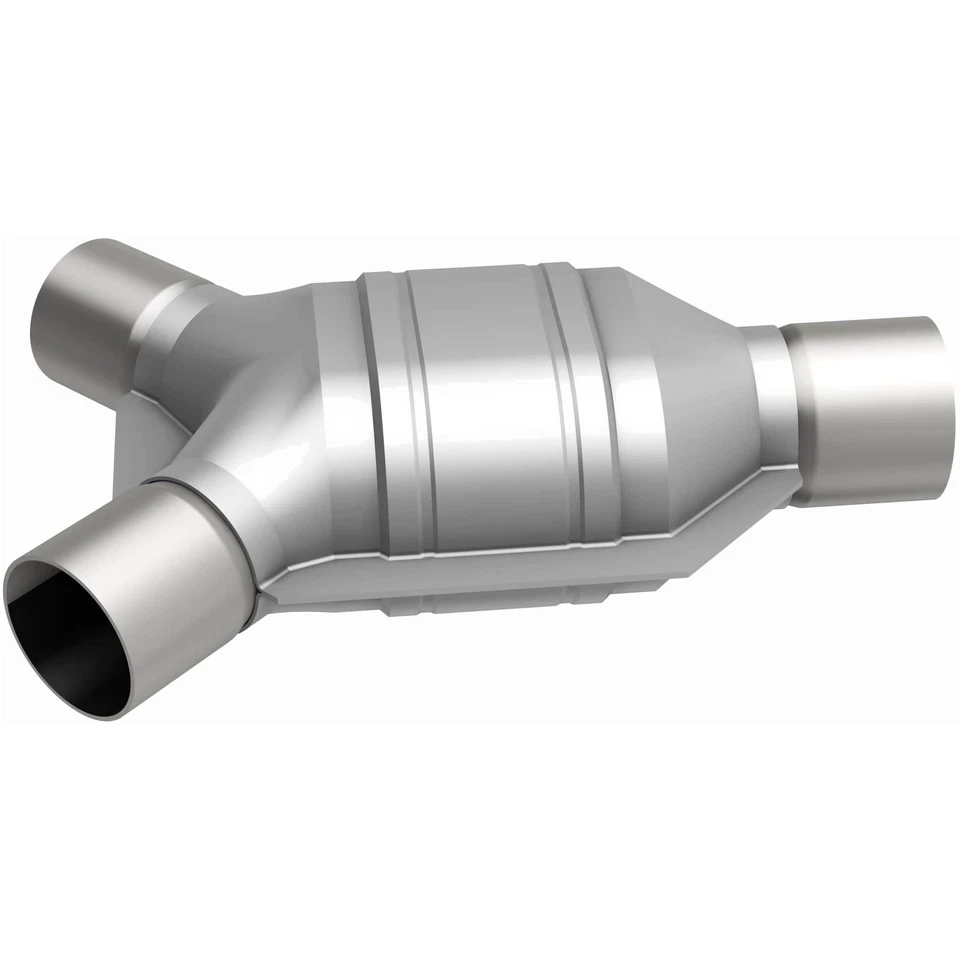 For Lincoln Mark VIII 93-95 Catalytic Converter Pre-OBDII Universal Fit Oval - Imagem 4 de 4