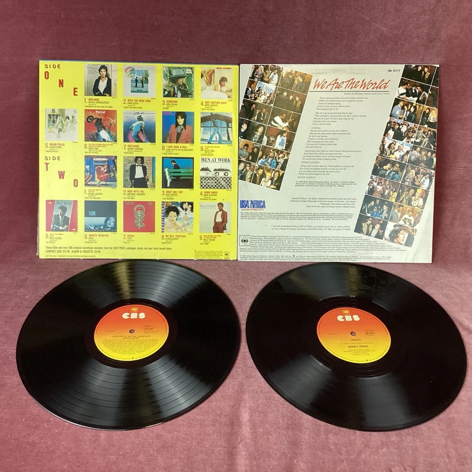 4x Vintage Compilation Vinyl Records - 12" Single & LPs *UNTESTED* (R) MO#8755 - Image 3 of 4