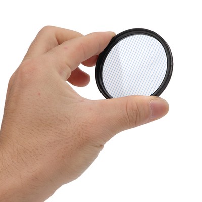 Junestar Blue Streak Special Effects Filter Anamorphic Optical Glass For Nik Fit