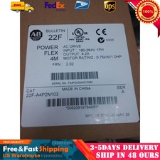 Brand New Allen Bradley 22F-A4P2N103 PowerFlex 4M AC Drive 0.75 kW 1 HP