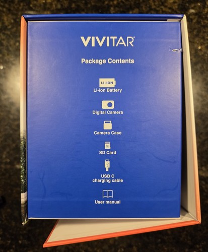 Vivitar 10x Optical Zoom 4k Ultra HD Digital Camera - Picture 3 of 5