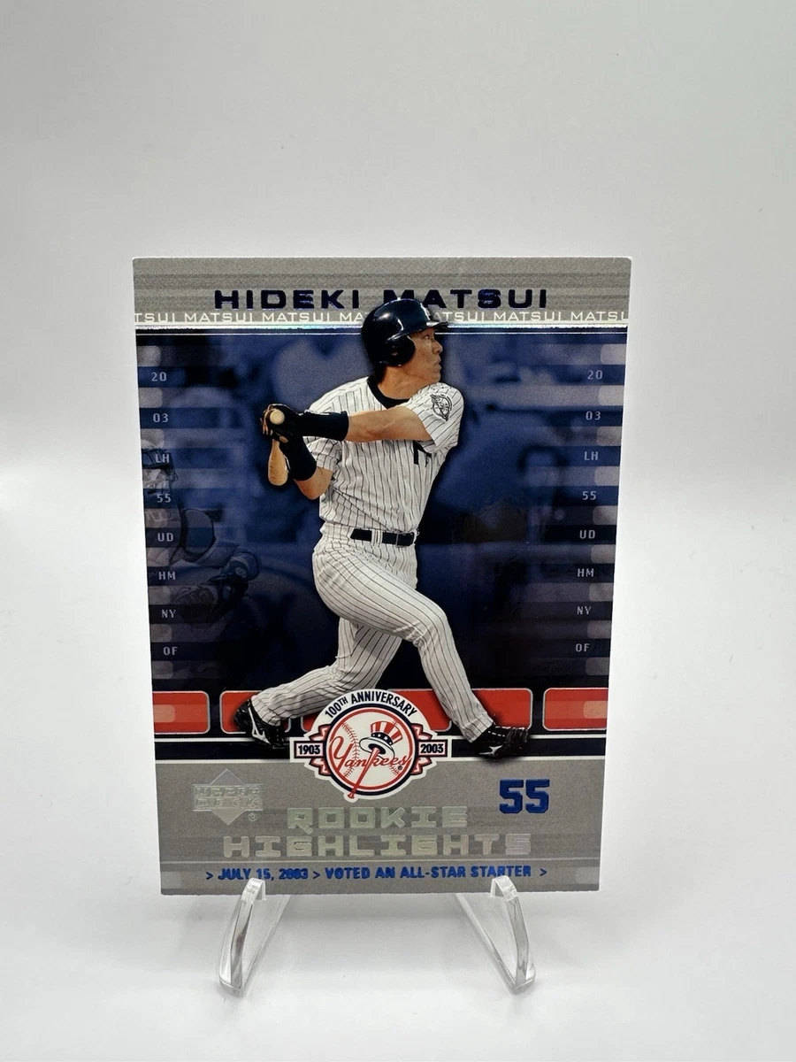 2003 Upper Deck New York Yankees 100th Anniversary - Hideki Matsui