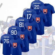 Slovakia Hockey 2026 Winter Olymp Team Name & Number Players Unisex Gift For Fan