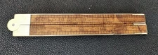 1879-1921 Antique STANLEY LEVEL & RULE Co NO.84 WOOD & BRASS FOLDING  RULER