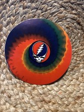 Grateful Dead vtg sticker Decal 5  Stealie Rare Steal Your Face Tie Dye