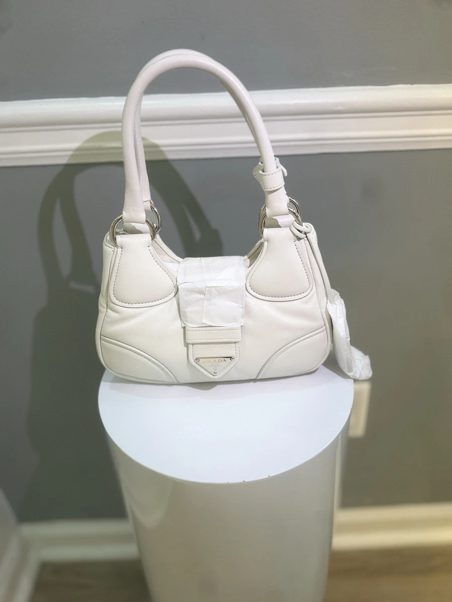 PRADA Leather Exterior White Bags & Handbags for Women for sale | eBay