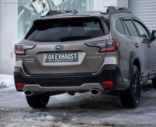  Duplex Sport-Komplettanlage für Subaru Outback Typ BT je 140x90mm