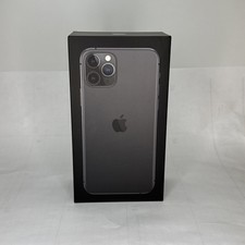 Apple iPhone 11 Pro Box Only Space Gray 64GB w/ Insert, Stickers, SIM Tool