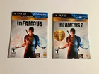 InFamous 1 & 2 Collection in Cardboard Sleeve (PlayStation 3) PS3 Not For Resale