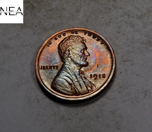 1918 Lincoln Wheat Penny Cent ~ Gem BU Red/BN ~ (ZW736)