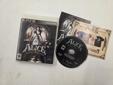 Alice Madness Returns PS3 PlayStation 3 disco testato funzionante con custodia e manuale