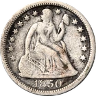 1850-O Seated Liberty Dime