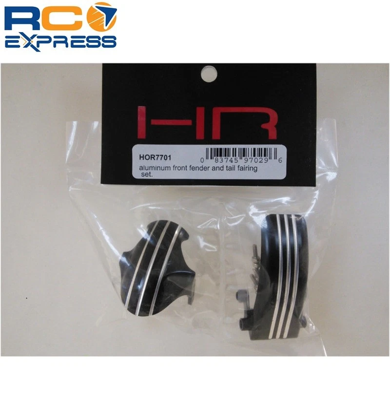 Hot Racing Kyosho 1/8 Motorcycle Aluminum Front Fender Tail Fairing Set HOR7701 - Image 4 of 4