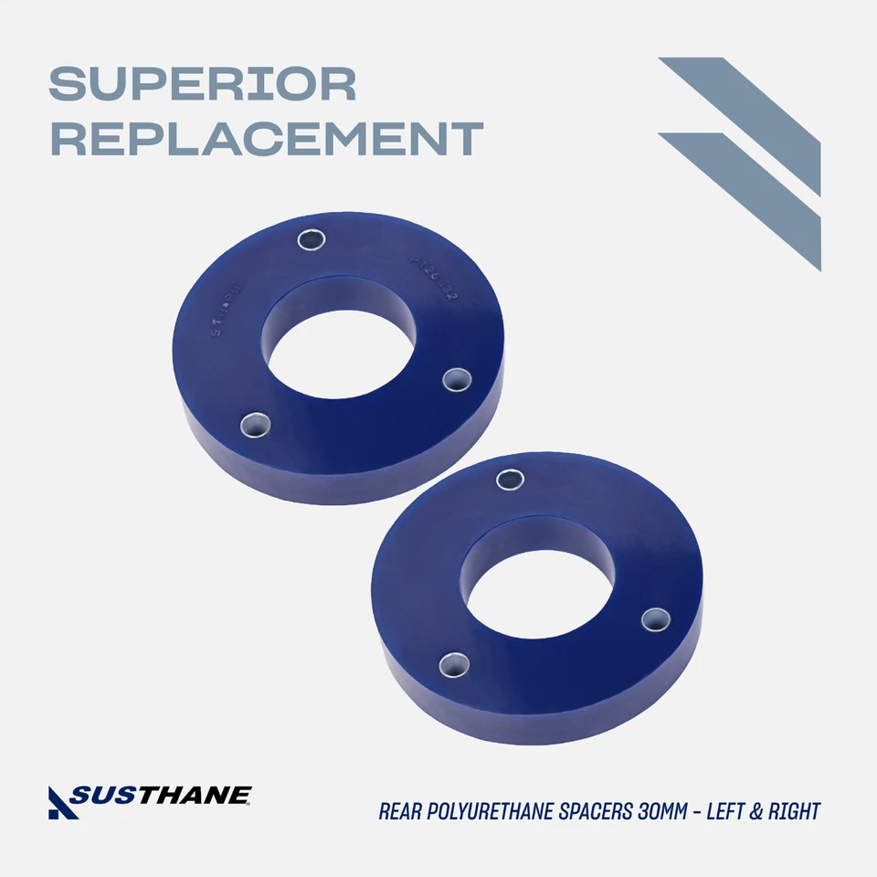 AUTOACER - Kit de elevación niveladora delantera y trasera de 16 piezas 30 mm en PU para Land Rover LR3 LR4 Foto 4 de 4